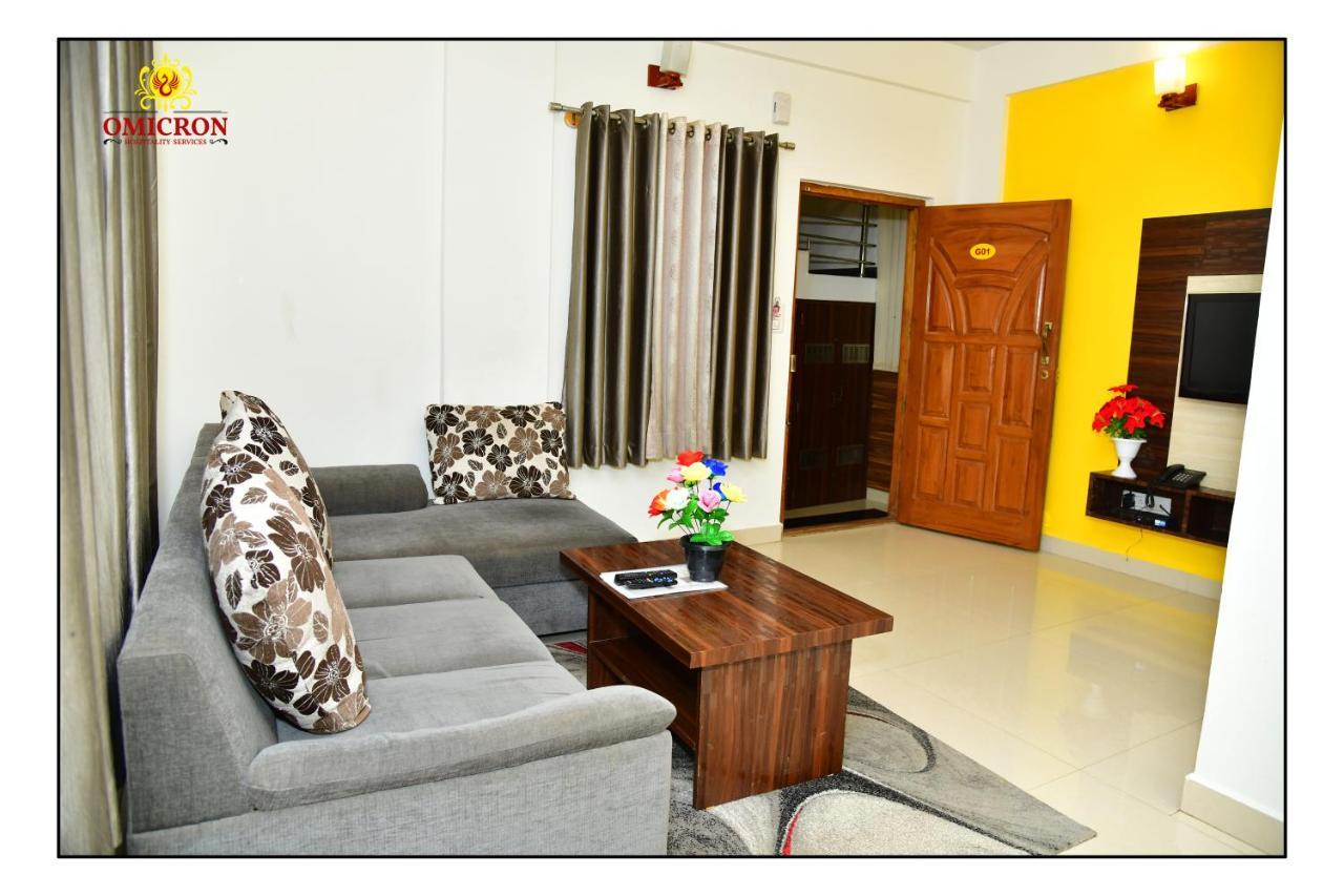 Hotel Omicron 1 Bhk Studio Room Bangalore Exterior photo